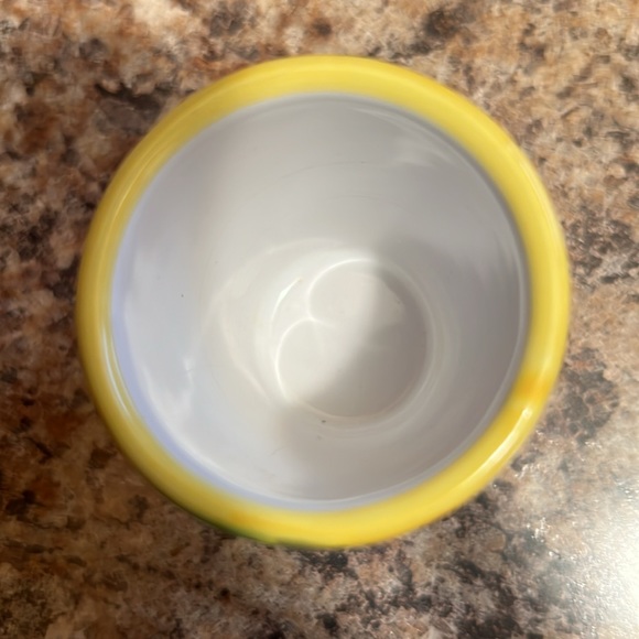 Terra-cotta shot glass can be used as a small planter - Picture 4 of 7